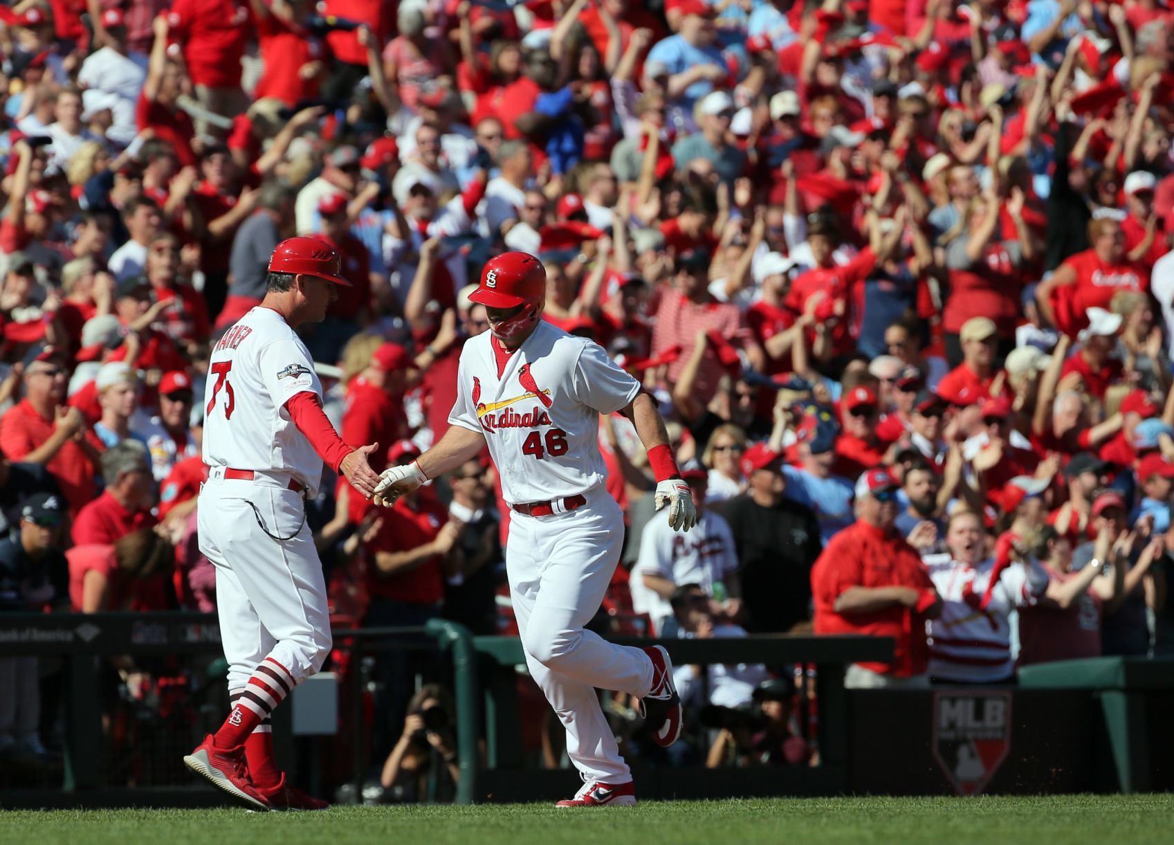 Atlanta Braves vs St. Louis Cardinals, Game 4 NLDS in St. Louis